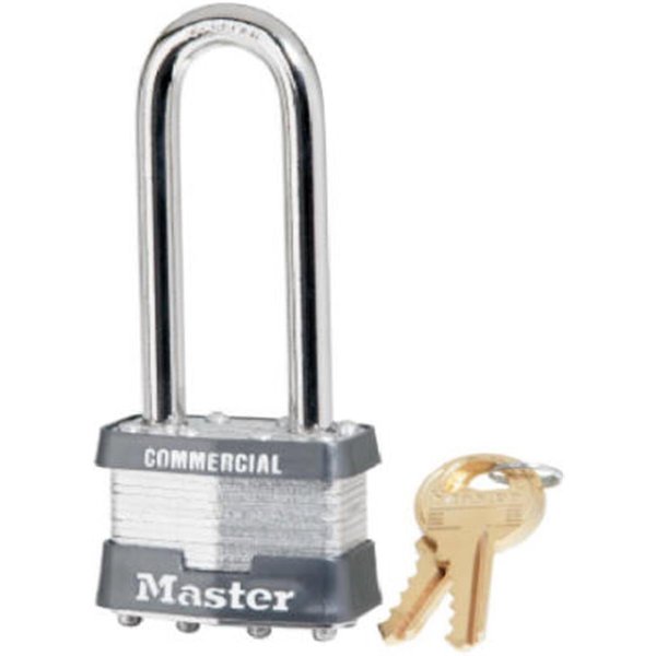 Master Lock 1KALJ 1.75 in. Long Shackle Laminated Padlock- Pack of 6 344226